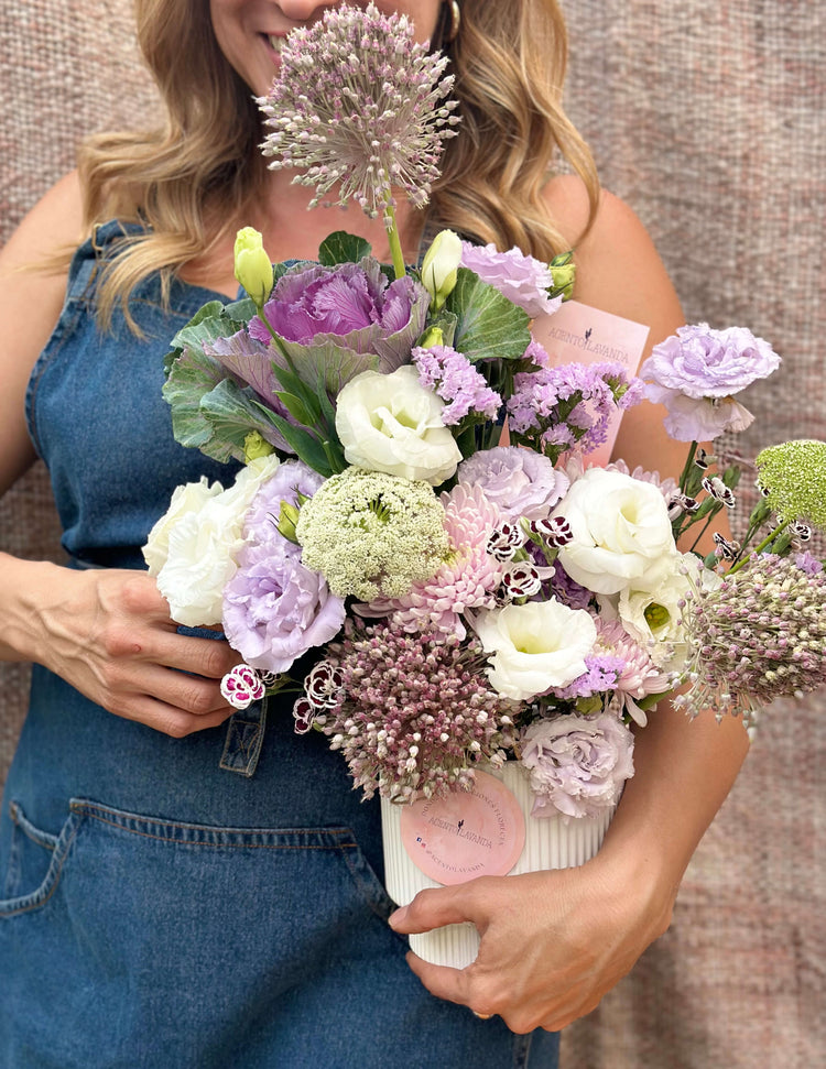 Cerámicas con flores