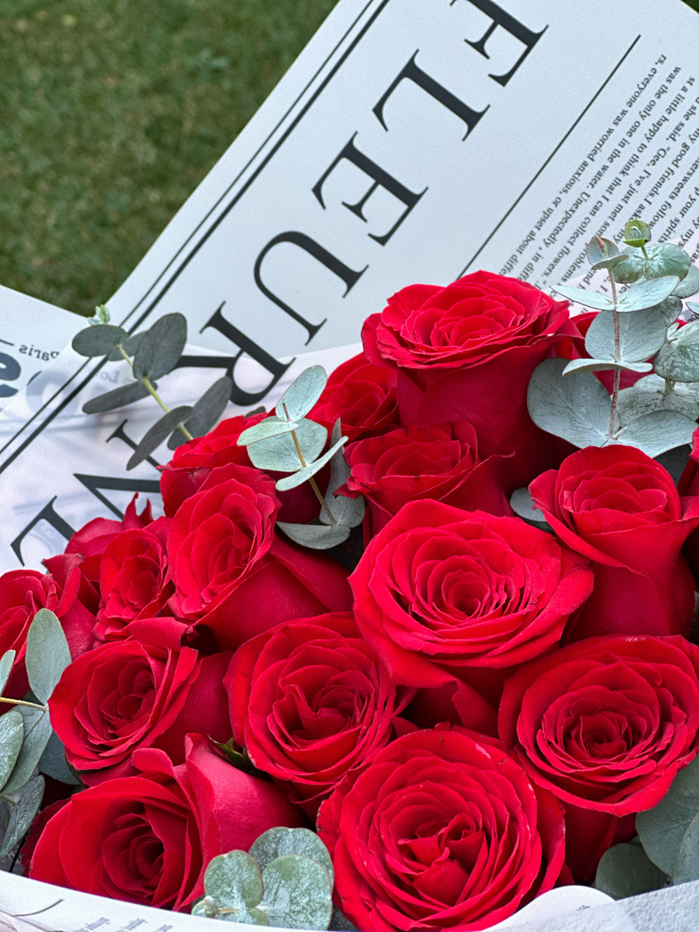 Bouquet 24 Rosas Rojas
