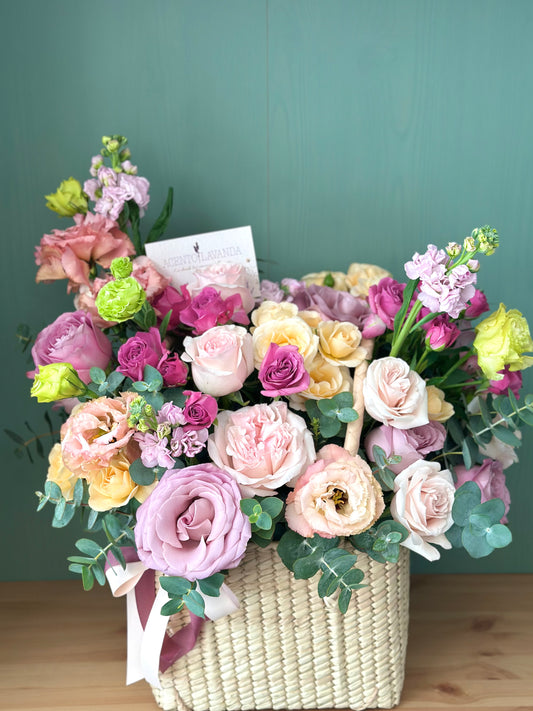 Canasta floral