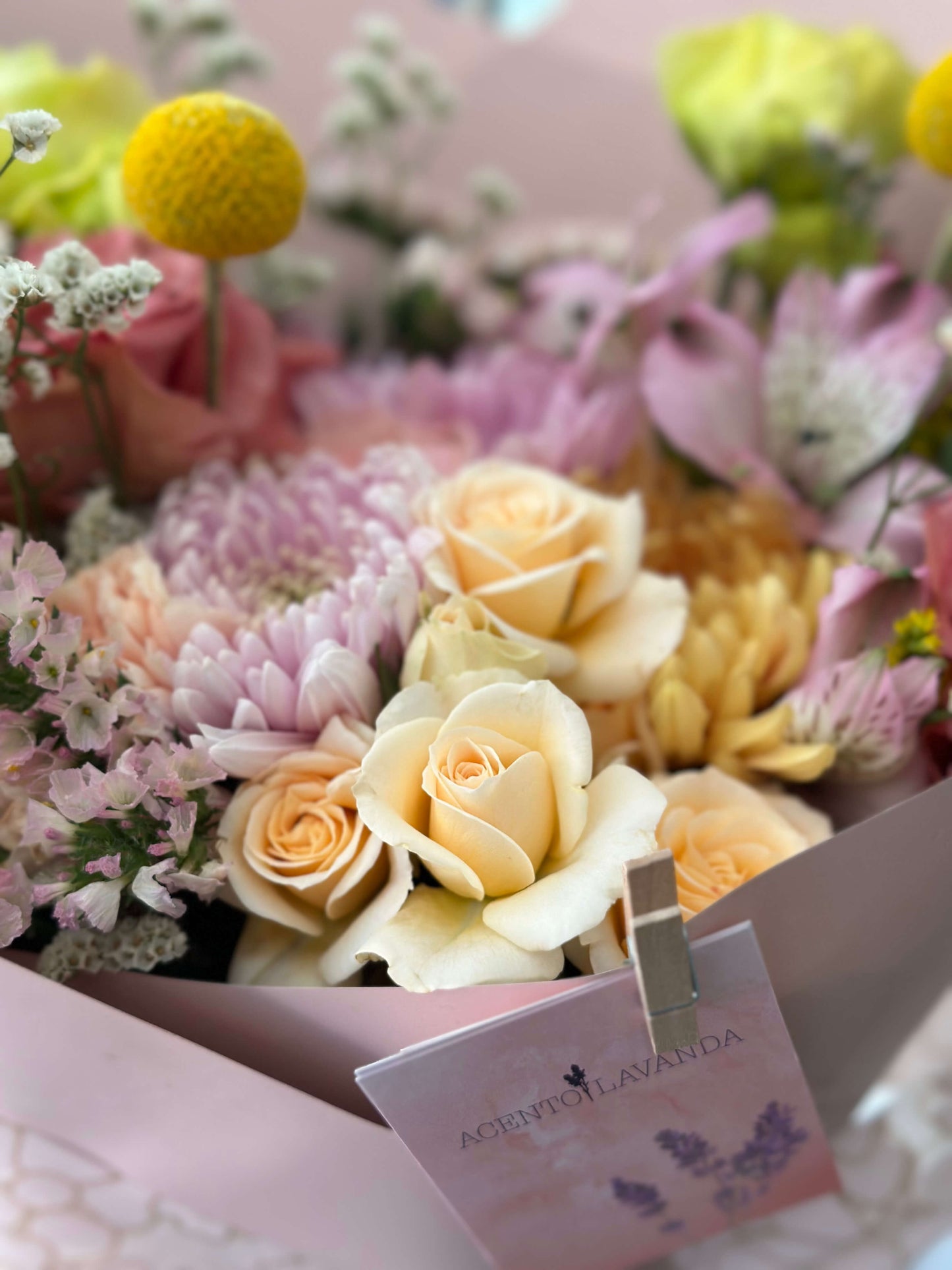 Bouquet Pastel Natural