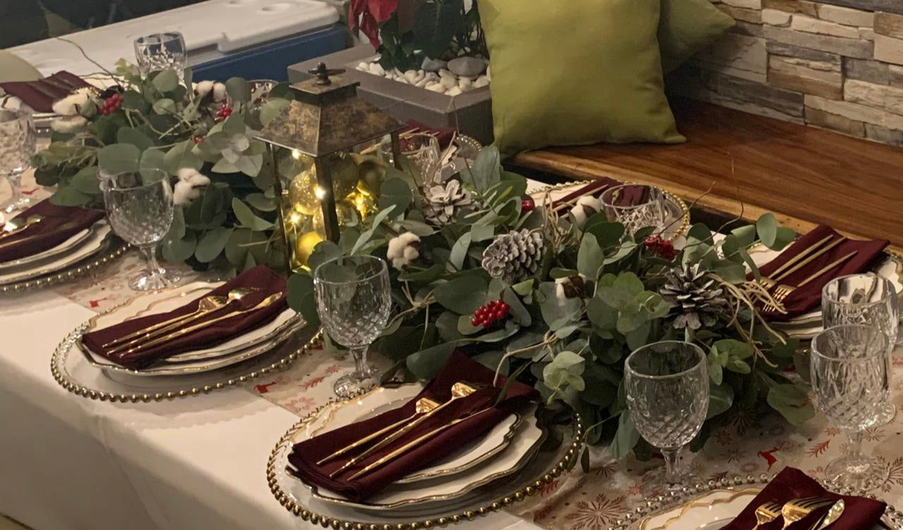 Camino de mesa Cherry