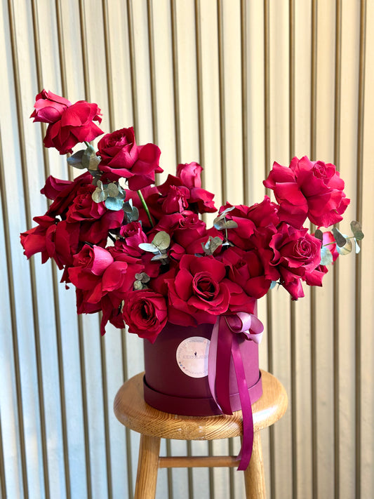 CAJA RED ROSES